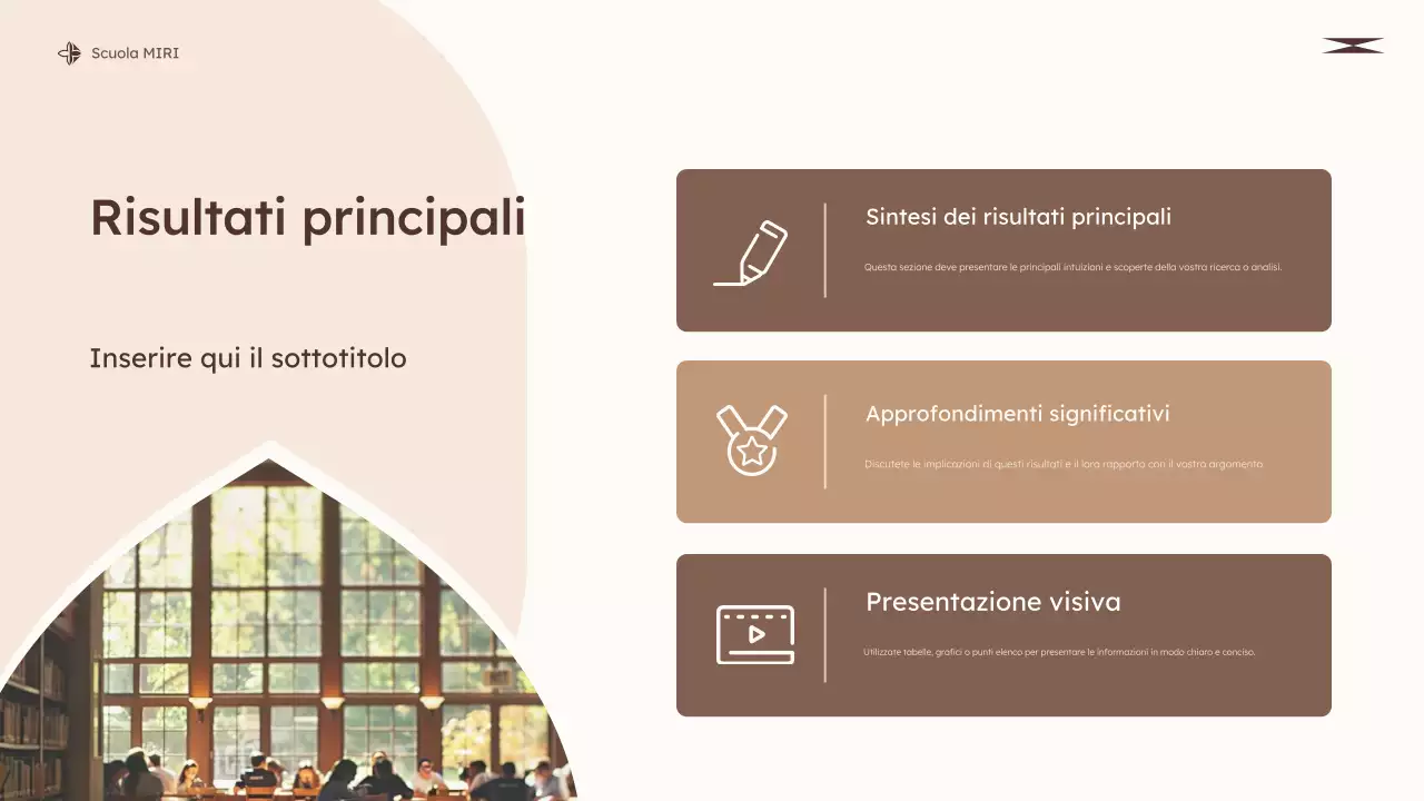 classe di educazione moderna beige