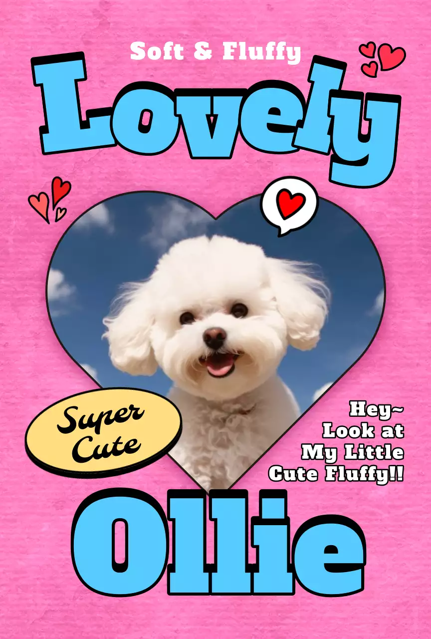 Postal Pop Pet Photocard