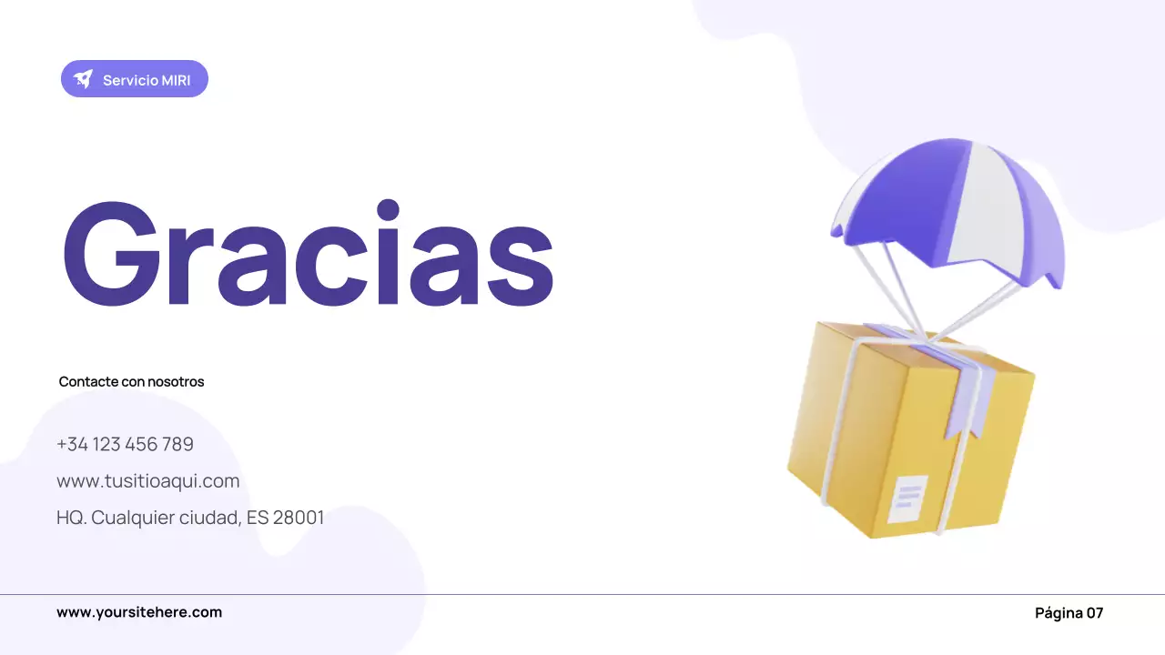 anuncio púrpura de transporte moderno