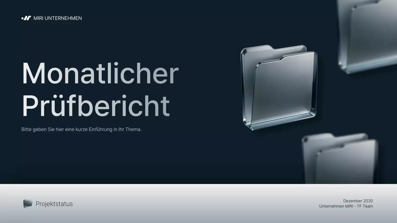 grauer moderner Geschäftsbericht