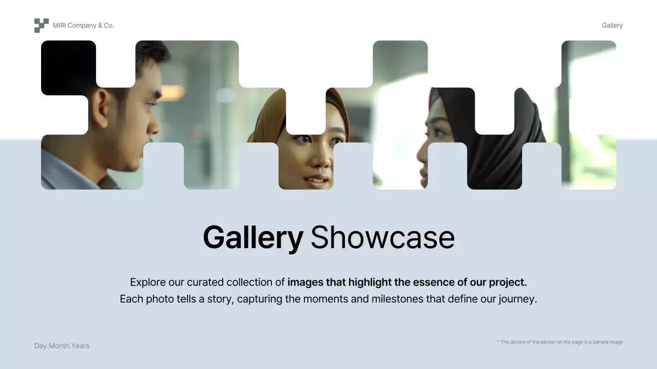 녹색 기하학적 전략 제안 프레젠테이션