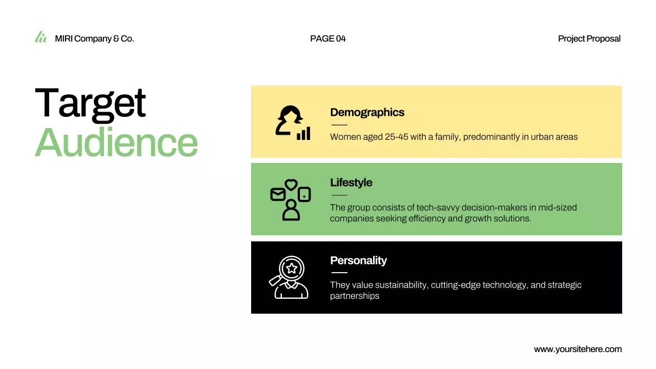 Green Minimal Project Presentation