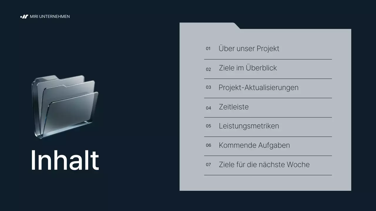 grauer moderner Geschäftsbericht