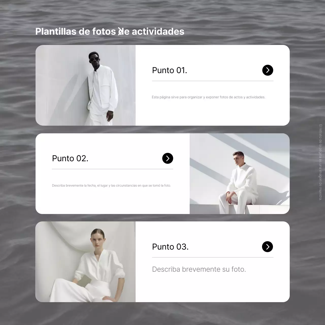 Explicación de la edición fotográfica minimalista en blanco