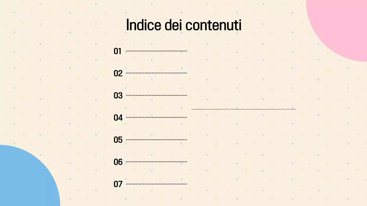 Guida alla definizione degli obiettivi Beige Neat