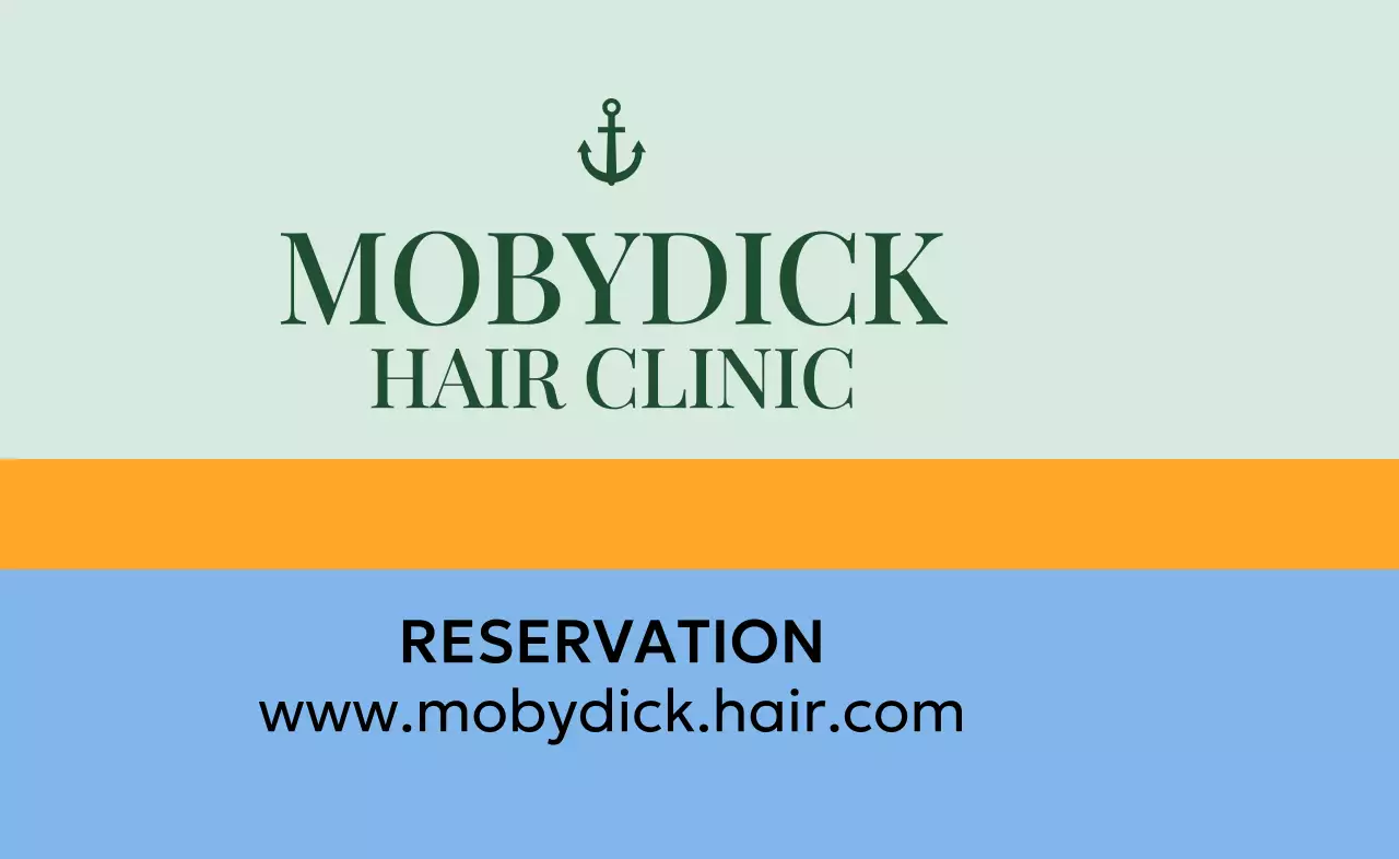 세가지 배경 색상을 활용한 미용실 홍보