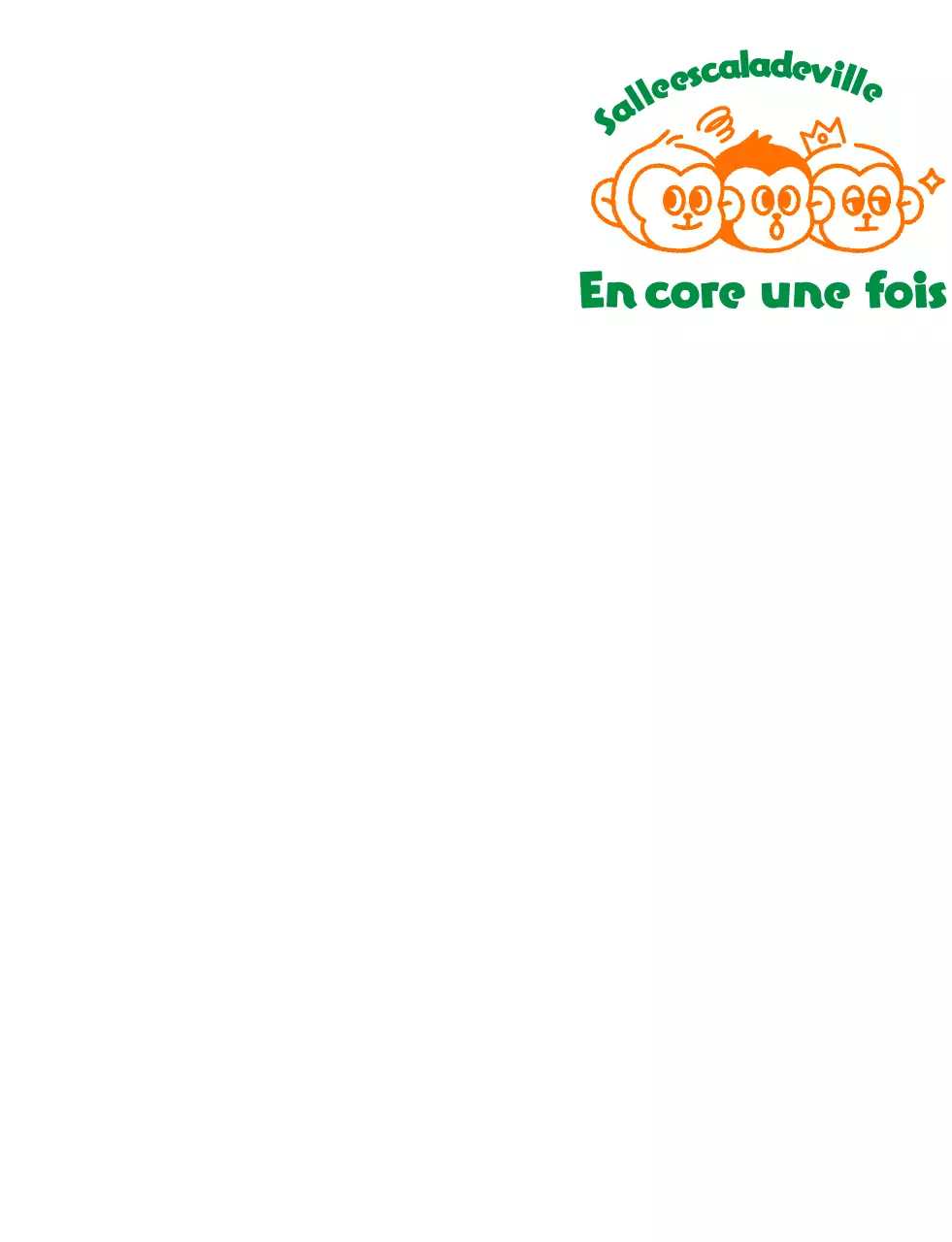 Logo d'entraînement avec illustration de singe