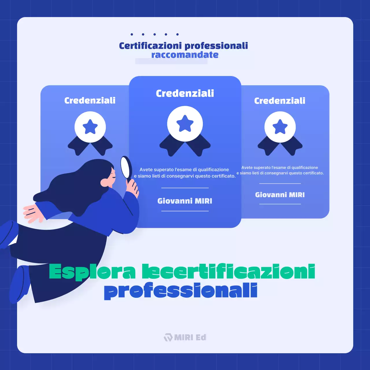 Annunci certificati Blue Modern