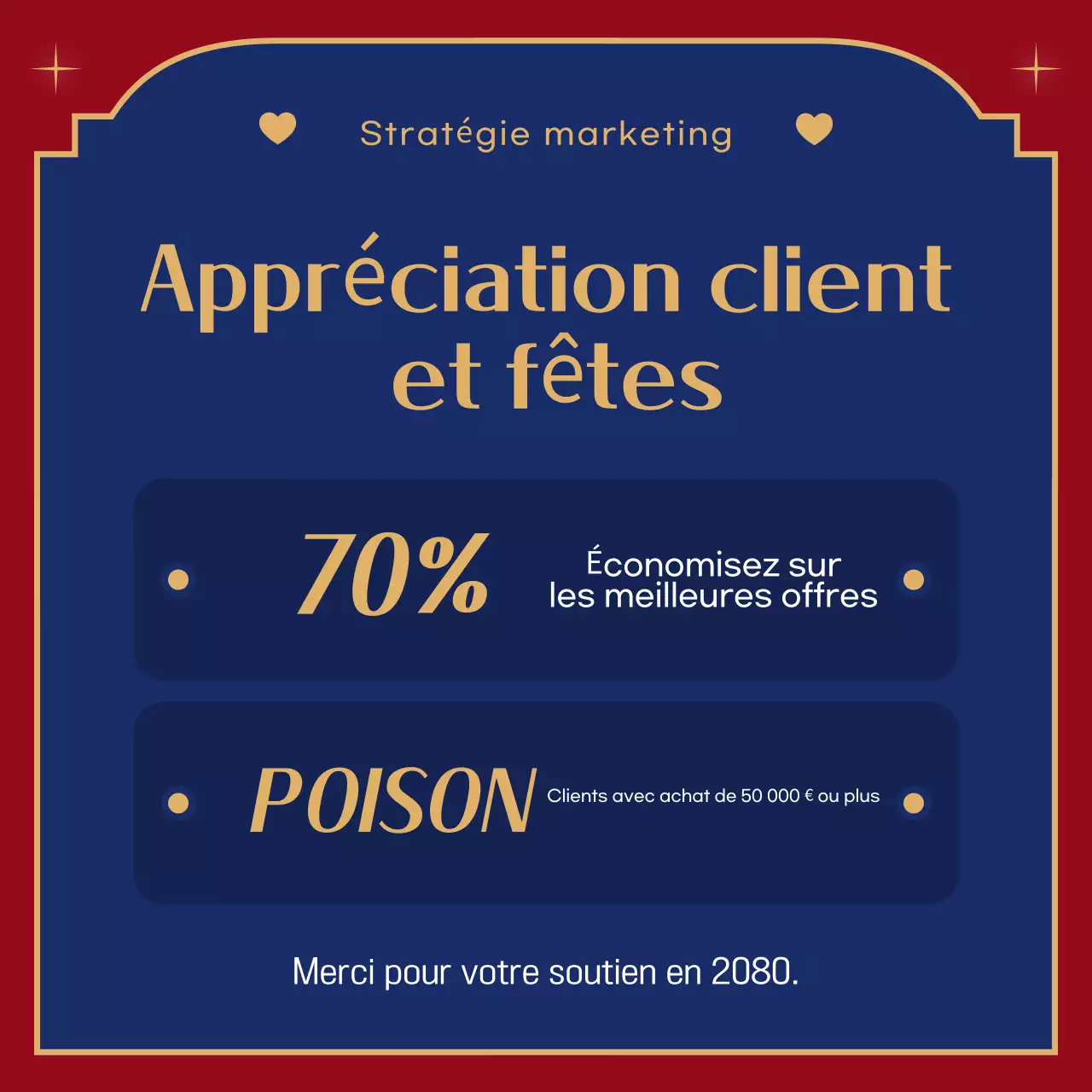 Promotion de Noël rouge et cosy