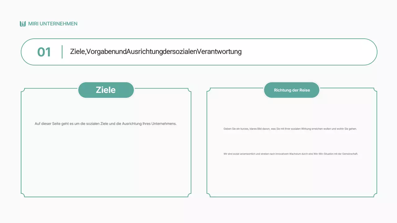 Einfache, graubraune Berichterstattung über soziale Auswirkungen