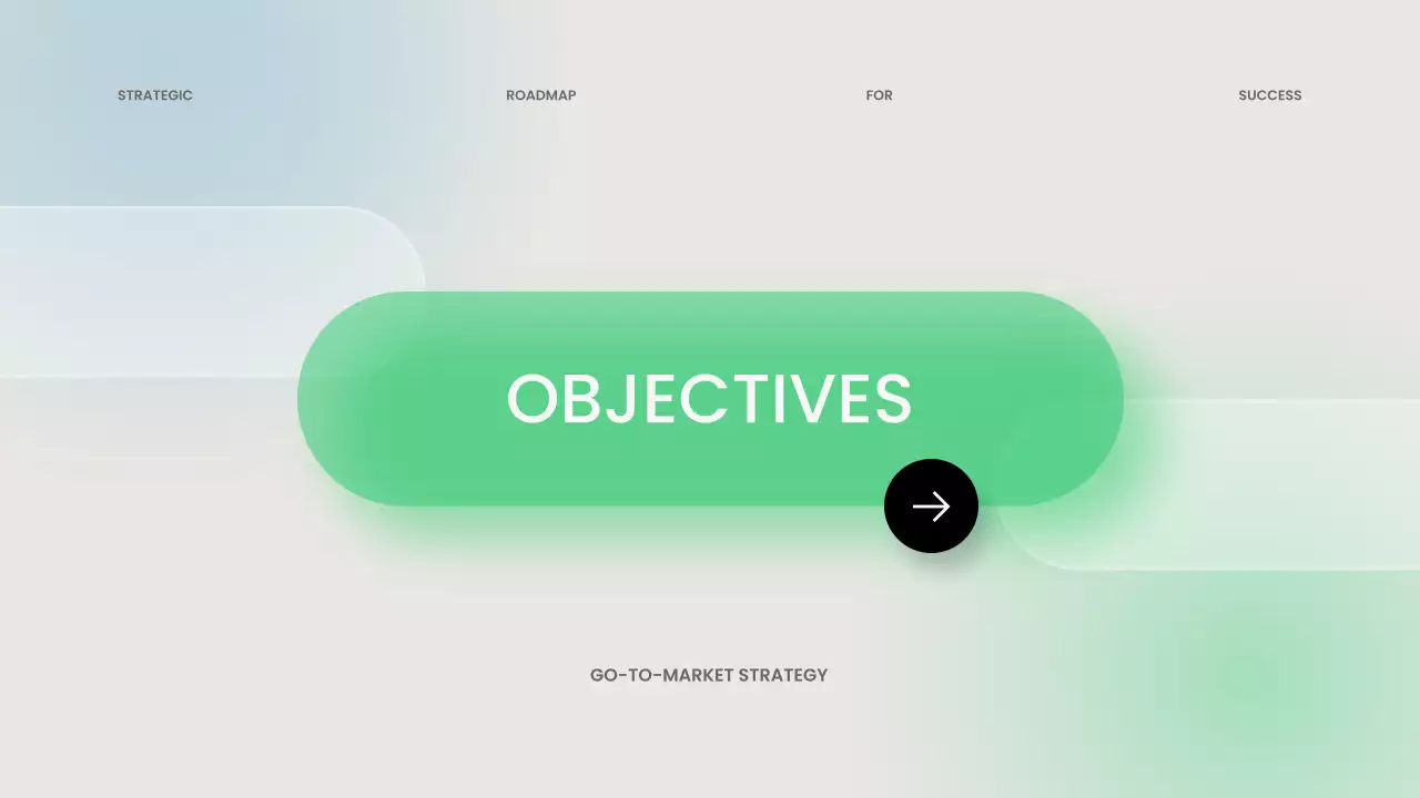 민트 모던 비즈니스 플랜 프레젠테이션