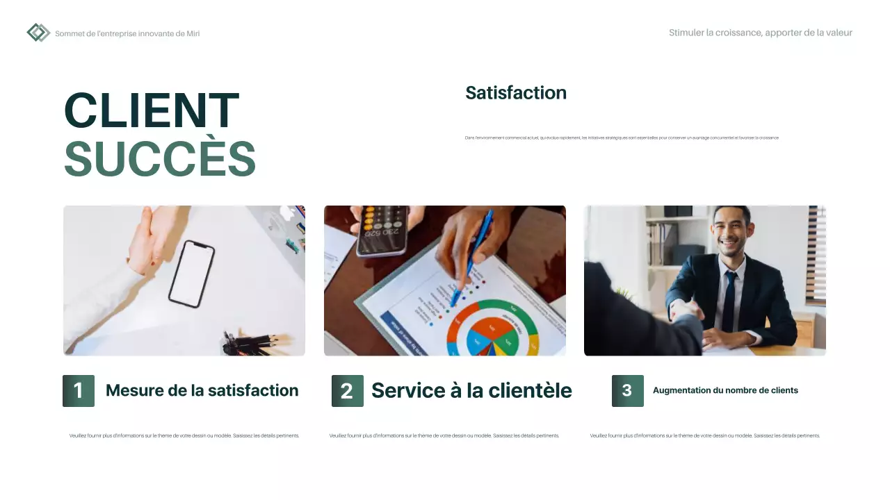 rapport annuel minimal vert plan d'affaires