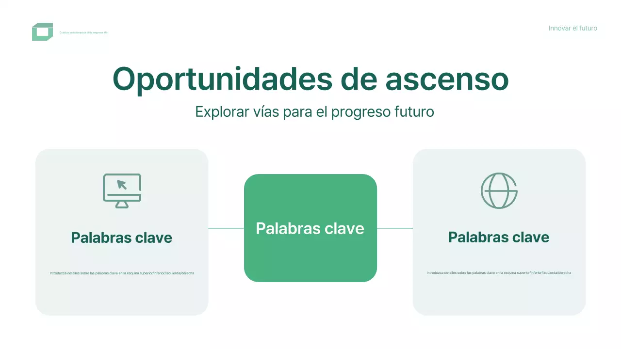 diseño moderno y ecológico para conferencias