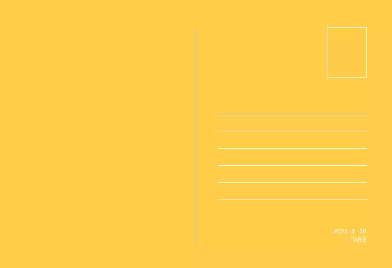 Set de cartes postales de la nature verte de l'île de Jeju