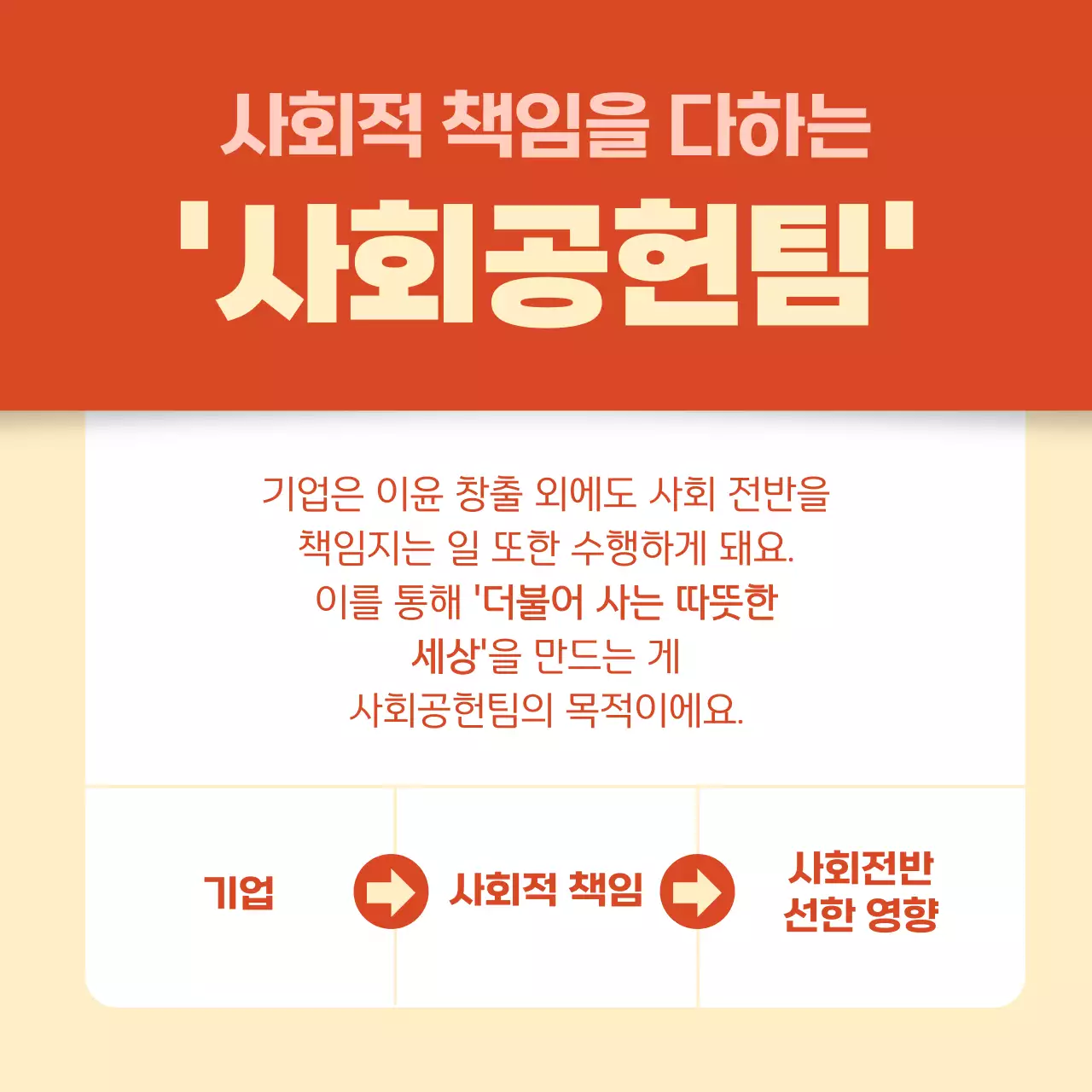 베이지 기본 직무 소개 모집 안내문