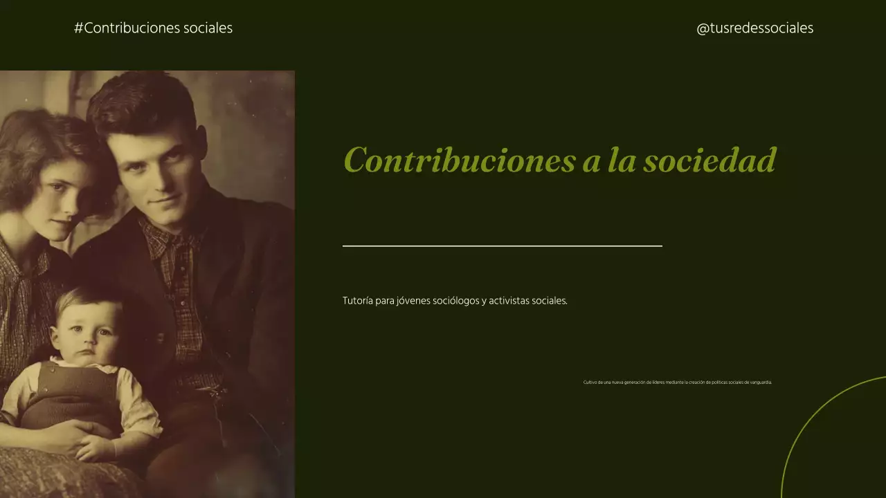 presentación de la biografía de green classic