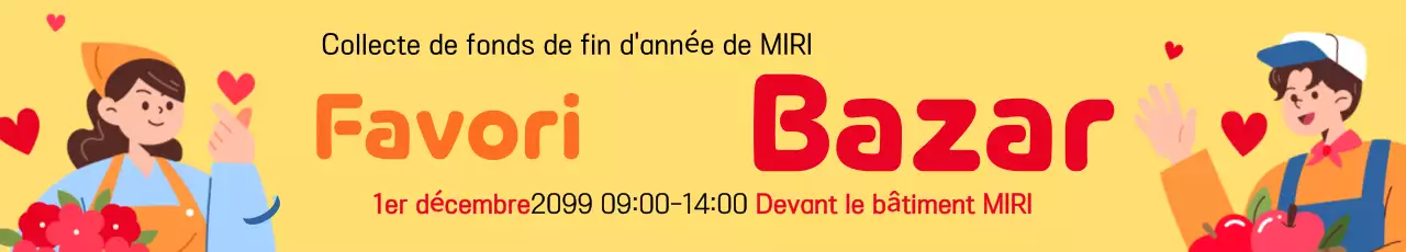 Manifestation du Bazar jaune