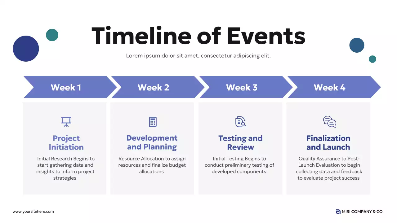 Apresentação do documento do projeto profissional azul