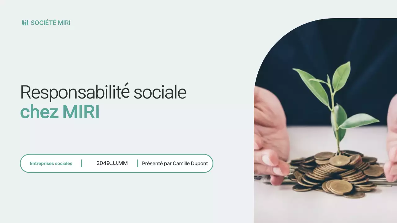 Des rapports sur l'impact social simples et de couleur chartreuse