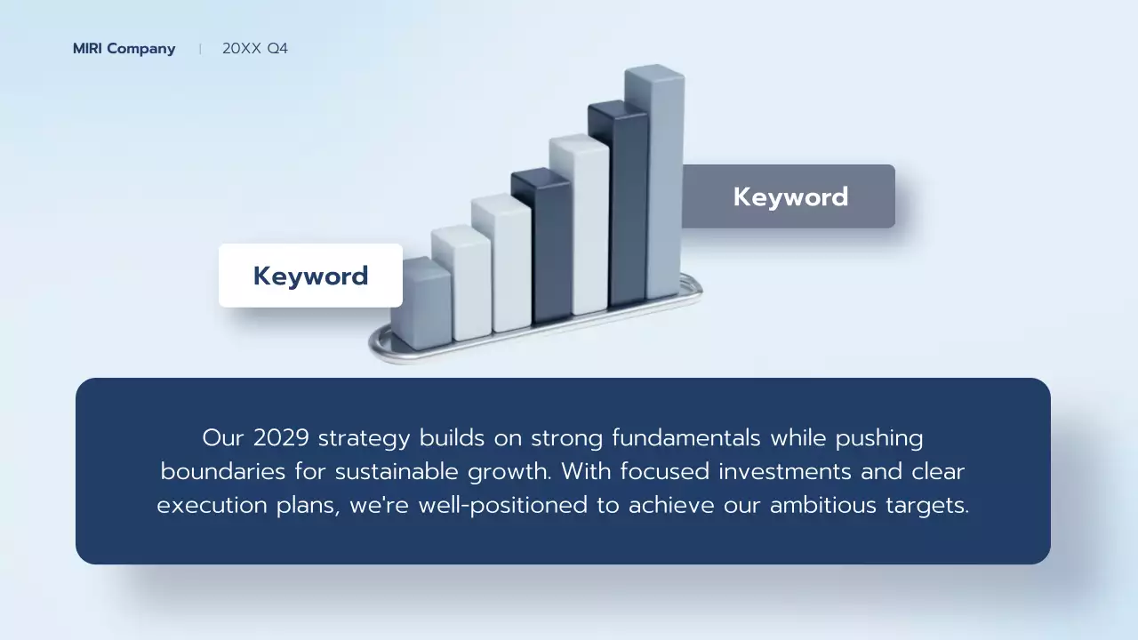 Blue Professional Business Report Presentation