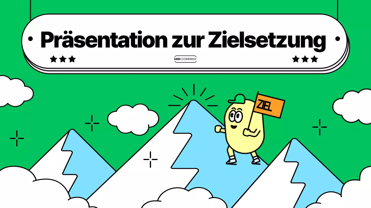 Abstraktes Kitch Zielsetzungs-Trainingsmaterial