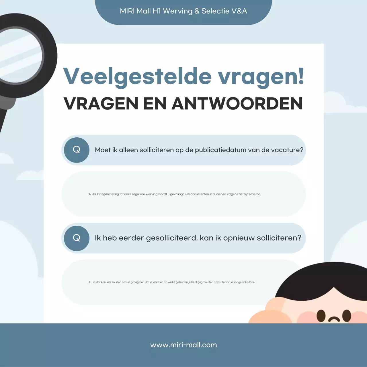 Lichtblauwe schone werving