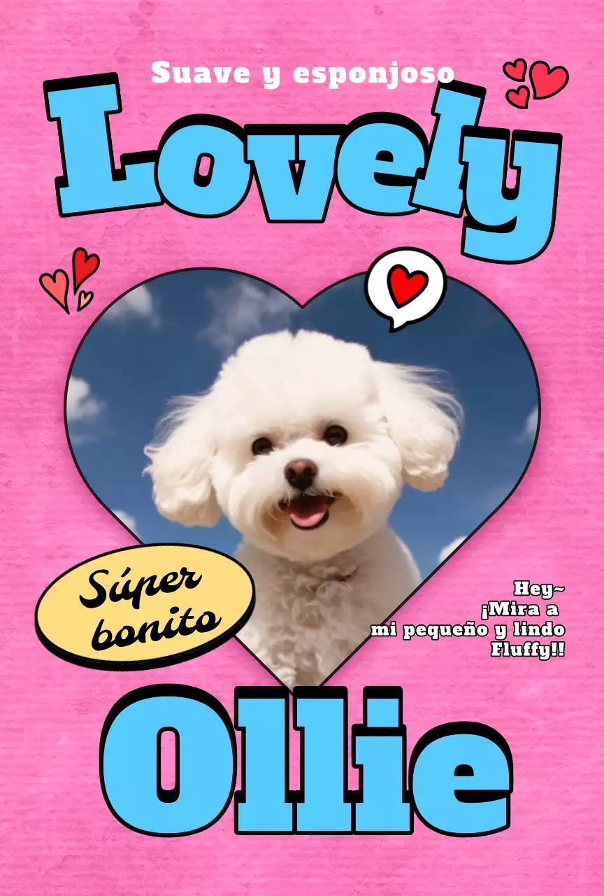 Postal Pop Pet Photocard