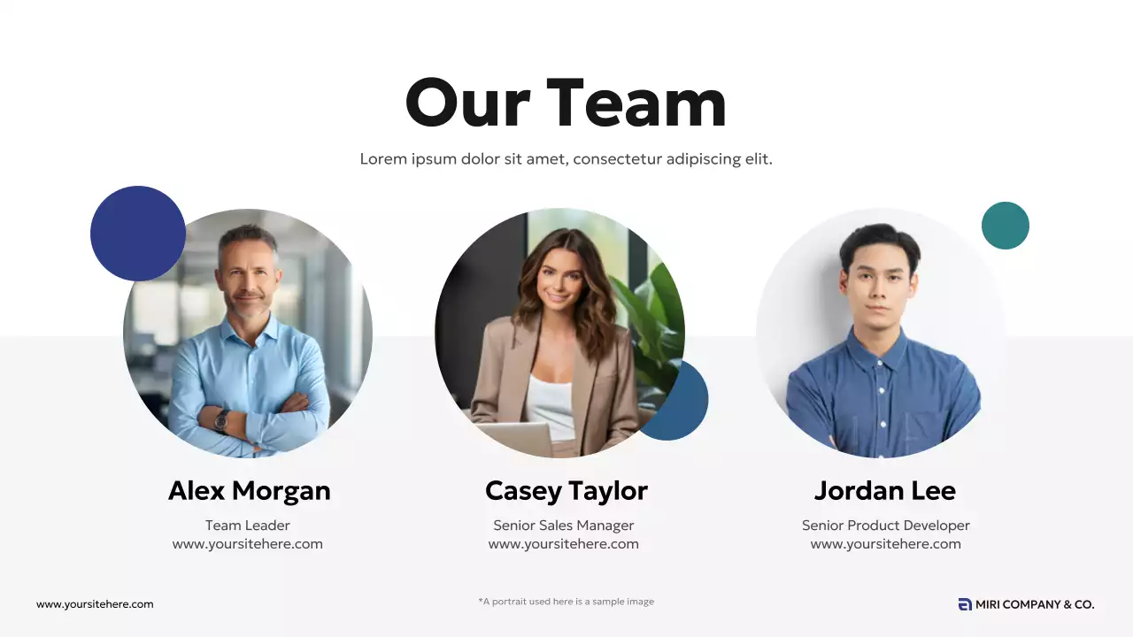 Apresentação do documento do projeto profissional azul