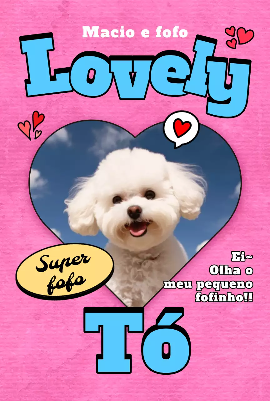 Postal Pop Pet Photocard