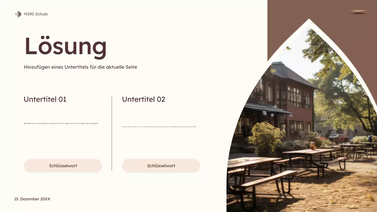 beige modern education class