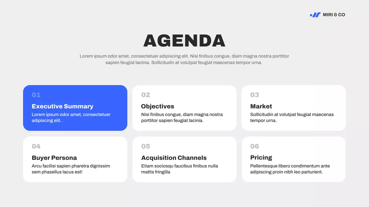 Blue Modern Business Presentation