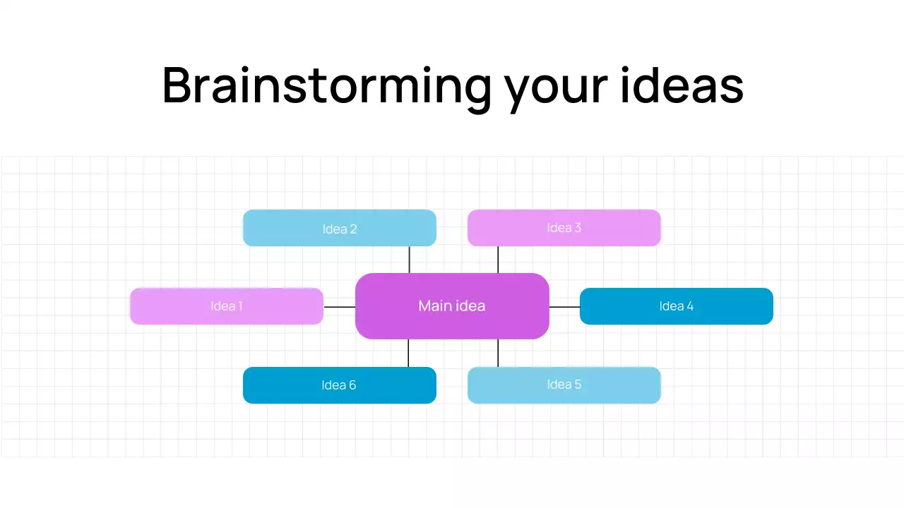 White Modern Brainstorming Guide Presentation