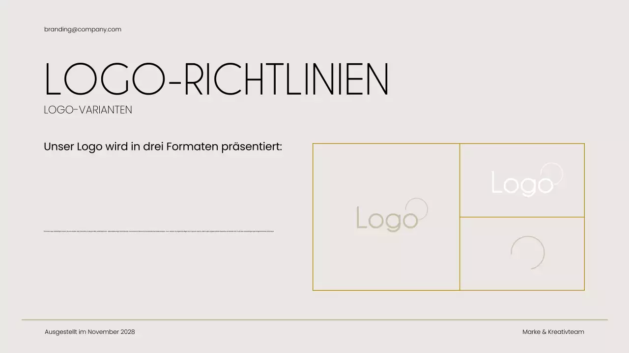 beige modern brand guide