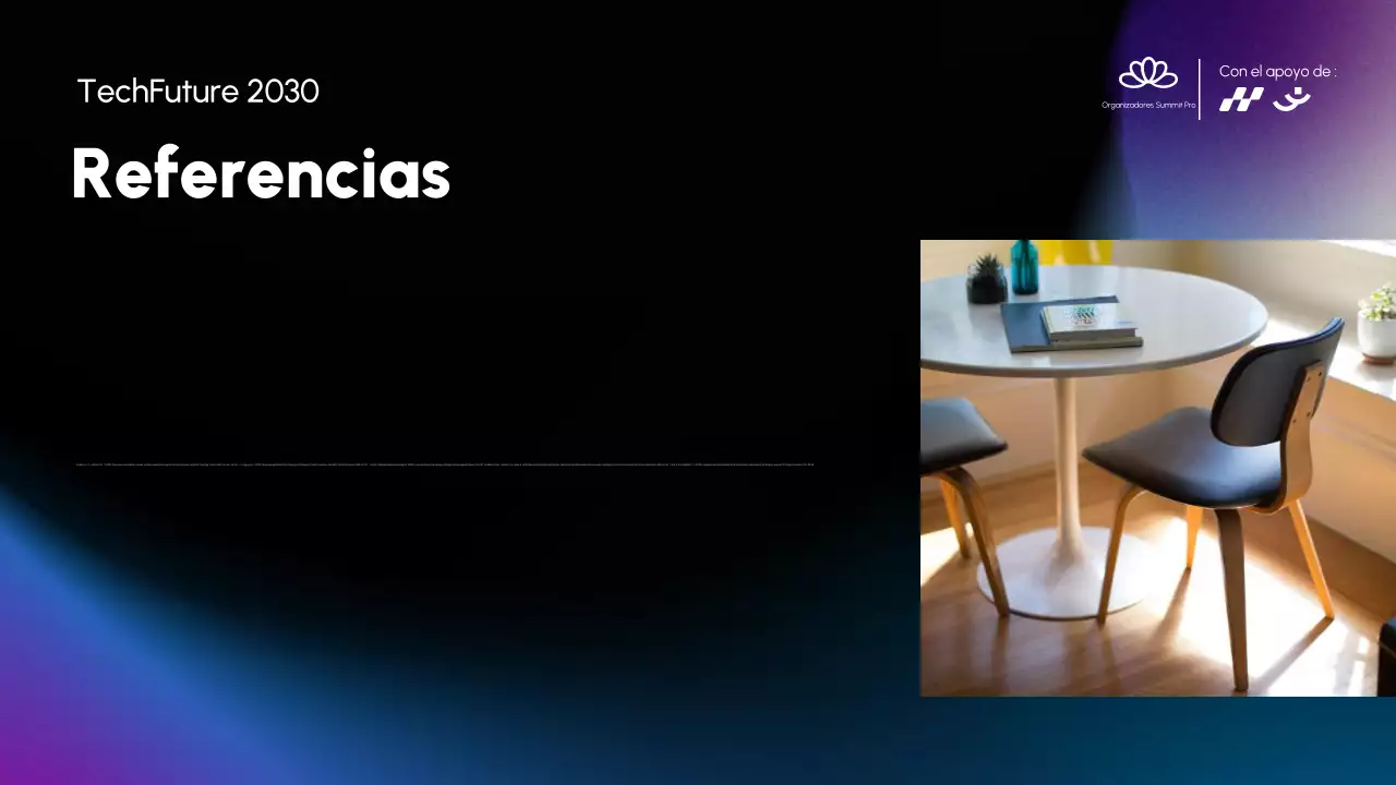 Anuncio de la Conferencia Blue Modern