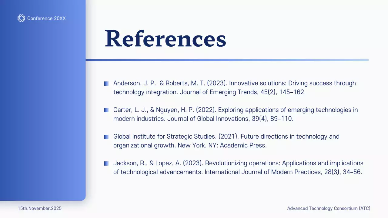 Blue Modern Business Presentation