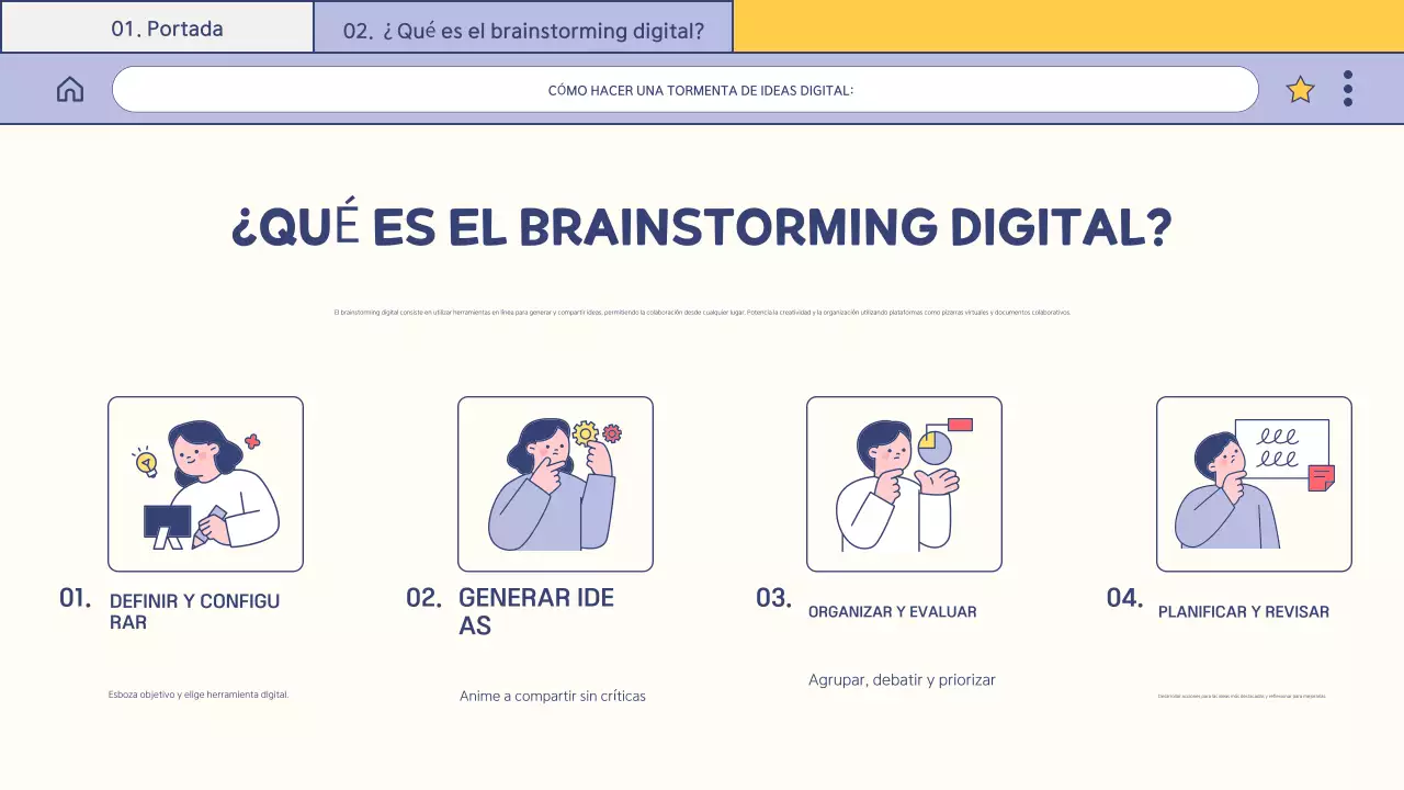 dibujos animados de la marina presentación educativa