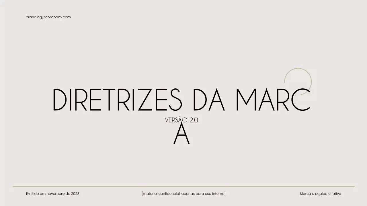 guia da marca bege moderno