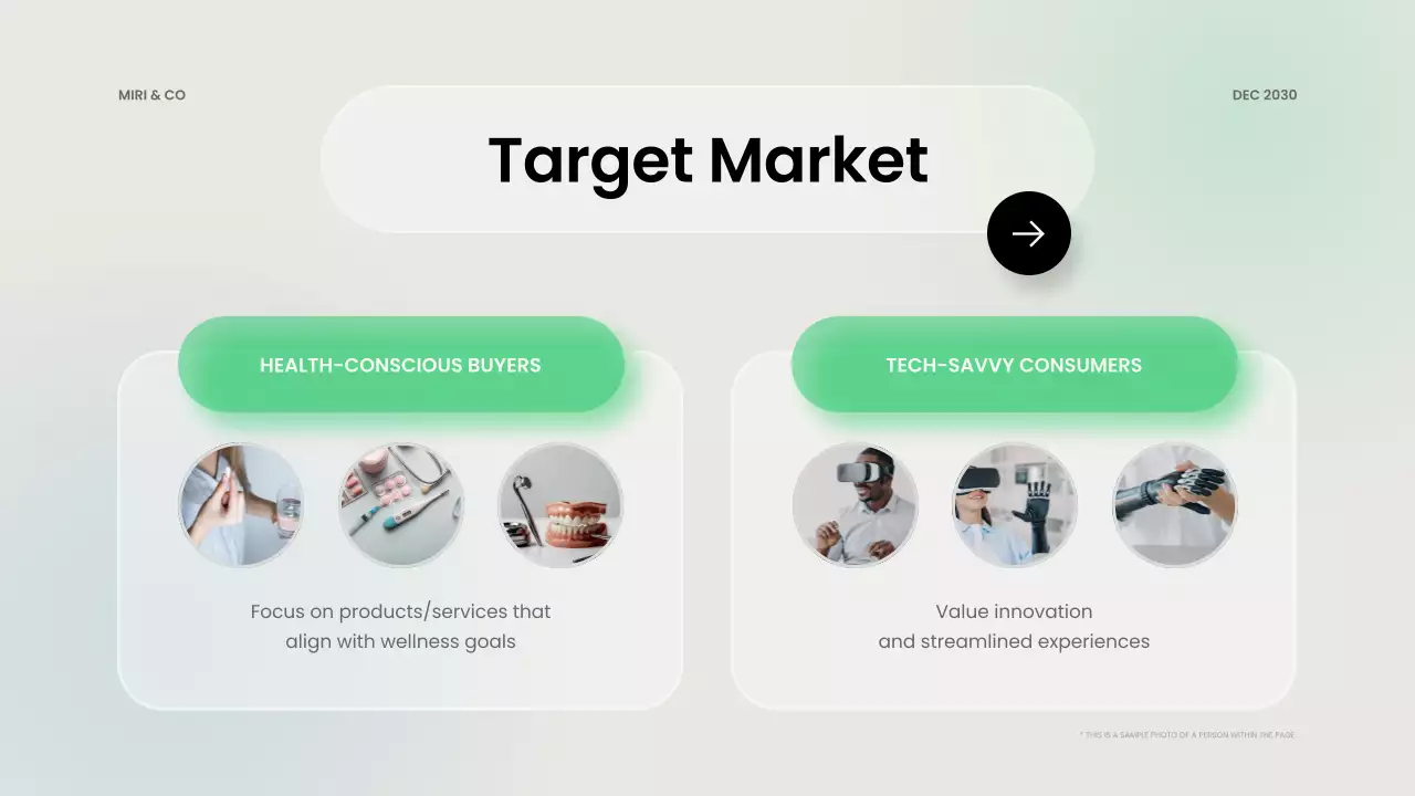 민트 모던 비즈니스 플랜 프레젠테이션