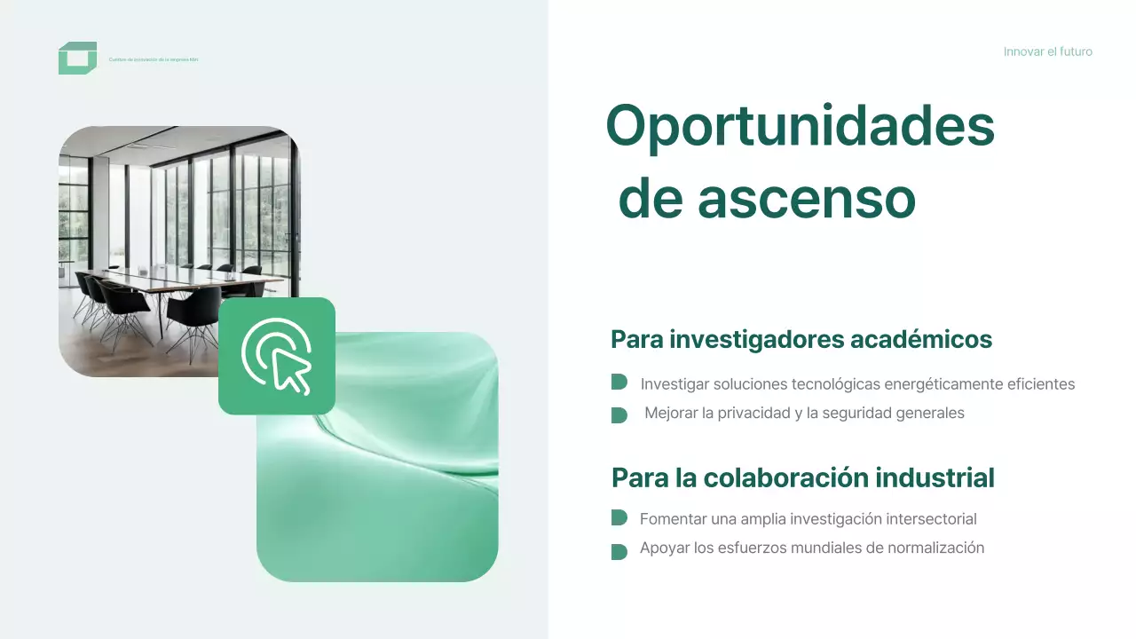 diseño moderno y ecológico para conferencias