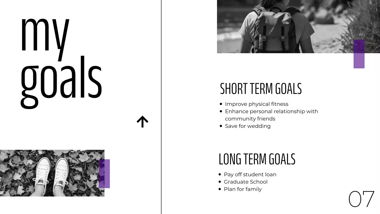 Black Minimalist Portfolio Presentation