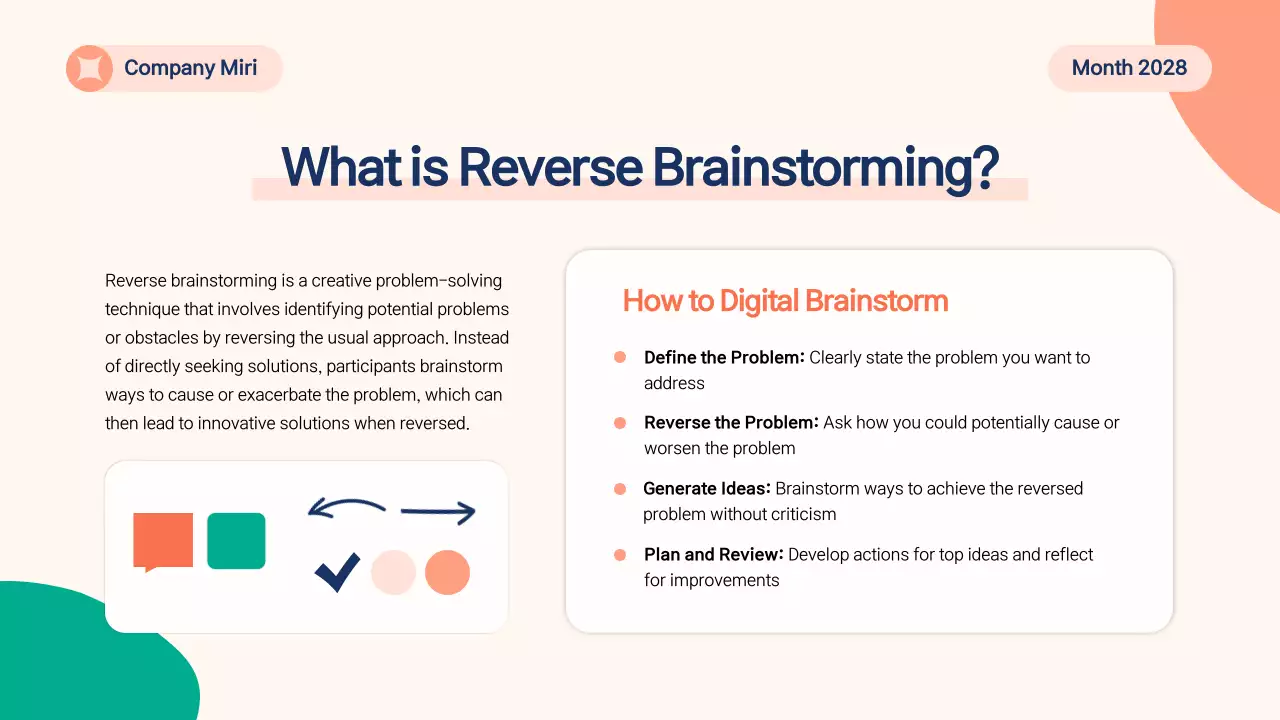 Beige Modern Brainstorming Guide Presentation