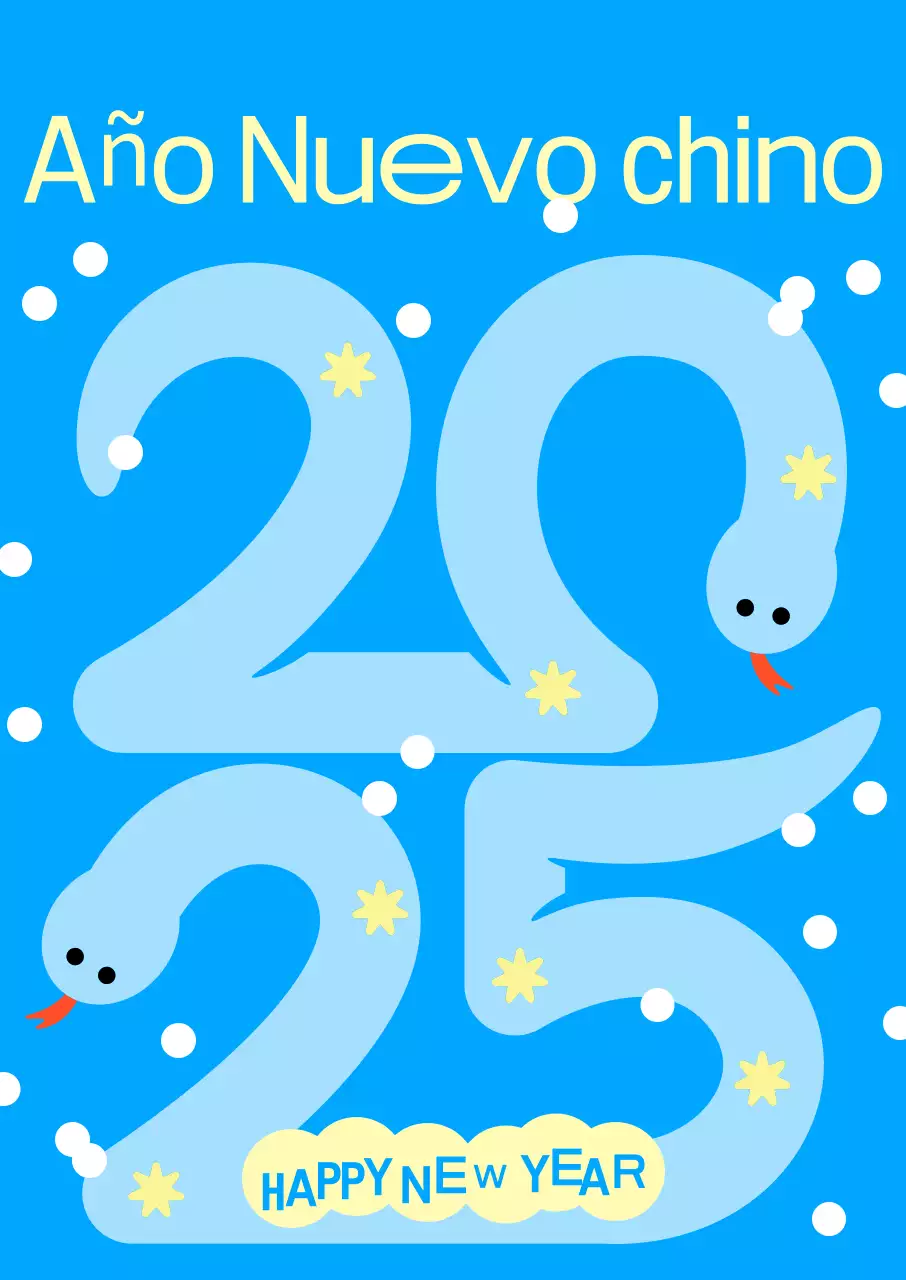 Celebra el Año Nuevo de tendencia azul