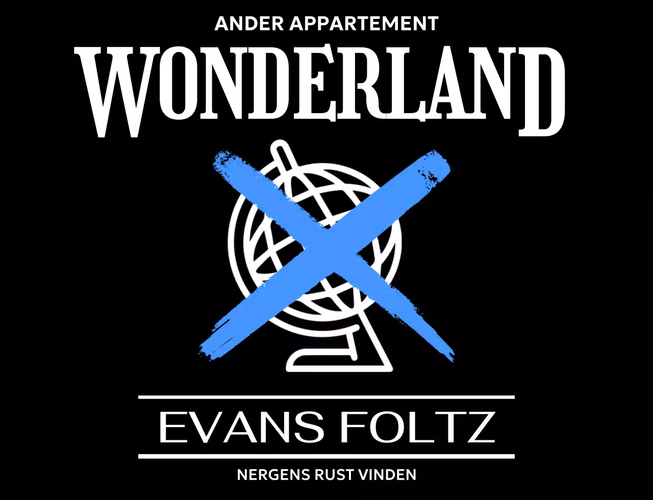 Promoot een modern concert met een wereldbolpictogram