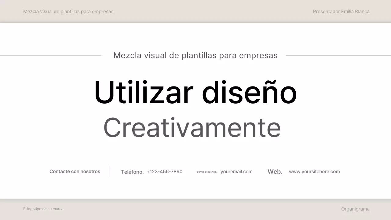 colección minimalista gris de organigramas