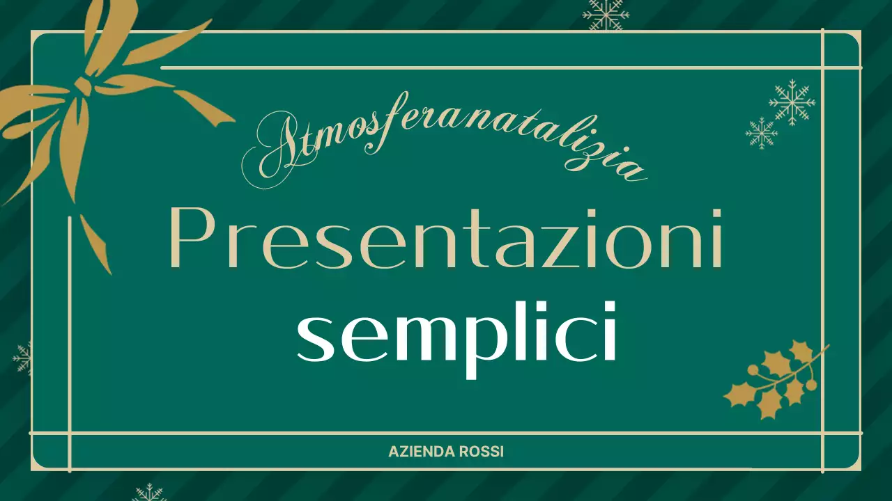 Guida alle presentazioni astratte semplici