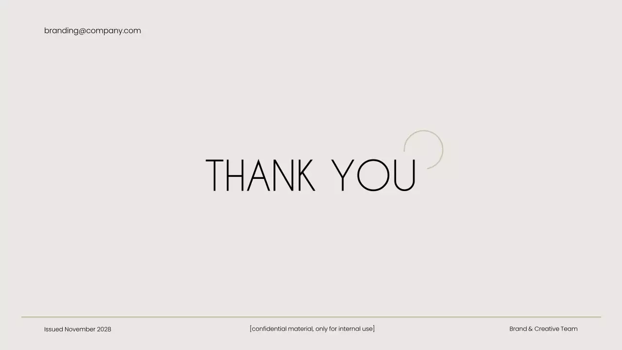 Beige Minimal Brand Guide Presentation