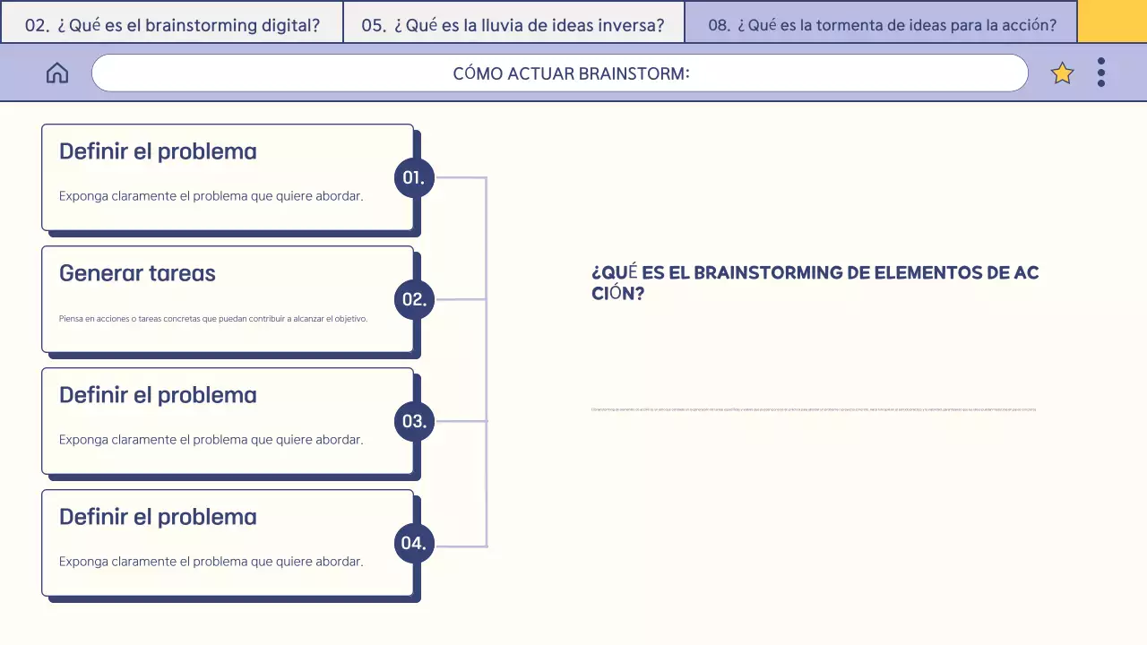 dibujos animados de la marina presentación educativa