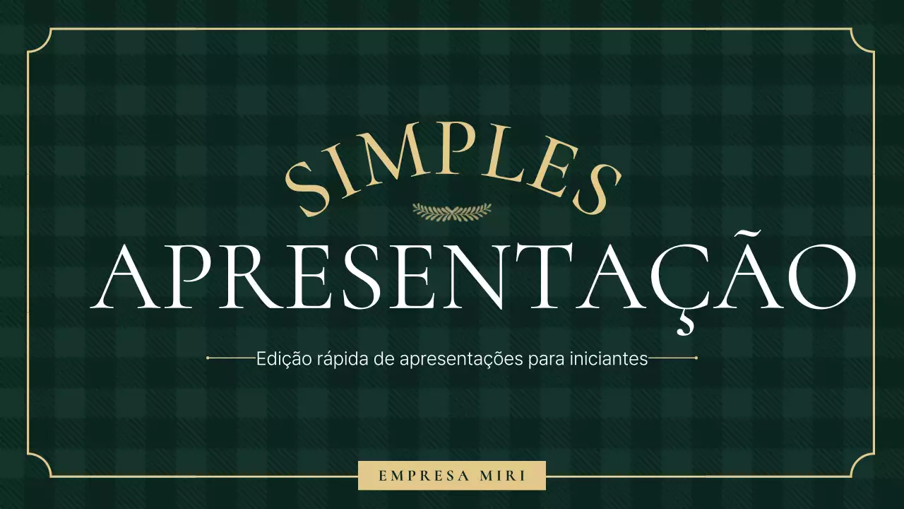Explicação da apresentação simples do caqui