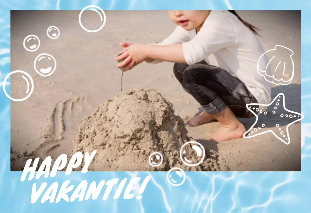 Witte gezellige familiefotolijst