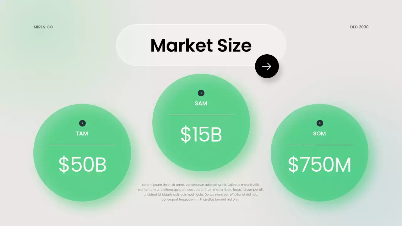 민트 모던 비즈니스 플랜 프레젠테이션